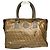 Borsa Fendi Baguette in pelle verniciata marrone