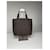 Borsa a mano in cotone marrone Givenchy 4G  - vista 3
