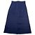 Falda de viscosa azul marino Dior