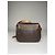 Céline Borsa a mano in pelle marrone Celine Triomphe - vista 5