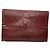 Clutch in pelle bordeaux Cartier Bordò
