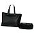Borsa a mano in pelle nera Giorgio Armani Nero