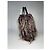 Borsa in pelliccia marrone Hiroko Koshino - vista 3