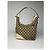 Borsa a mano in cotone beige Gucci Jackie 1961 - vista 4