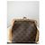 Céline Cartera de cuero marrón Celine Triomphe Castaño - vista 2