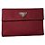 Prada Red Leather Wallet