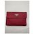 Prada Red Leather Wallet - view 3