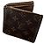 Borsa in pelle marrone Louis Vuitton