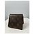 Borsa in pelle marrone Louis Vuitton - vista 3