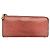 Cartera de cuero naranja Miu Miu