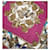 Céline Fazzoletto di seta rosa Celine  - vista 3