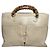 Borsa a mano in pelle beige Gucci Diana