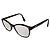 Occhiali da sole in plastica nera GUESS Nero