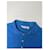Polo en coton bleu Yves Saint Laurent  - vue 5
