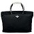 Borsa in cotone nera Double Knot di Bottega Veneta Nero