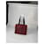 Prada bordeaux Polyester-Handtasche  - Ansicht 2