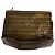 Borsa Fendi Baguette in pelle verniciata marrone