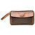Céline Bolsa de mão de couro marrom vintage Celine Triomphe