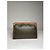 Bolso de mano de cuero gris Dior Saddle - vista 5
