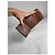 Portefeuille en cuir marron Joséphine Louis Vuitton - vue 5
