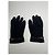 Courreges Courrèges Navy Wollhandschuh Marineblau - Ansicht 2