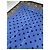 Sciarpa in seta blu Dior a pois e motivo orientale - vista 4