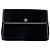 Clutch in pelle nera Bow Cut di Givenchy Nero