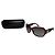 Gafas de sol de plástico rojo Salvatore Ferragamo Roja