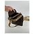 Borsa a mano in cotone beige Sufflette Signature di Coach - vista 3