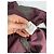 Camicia in cotone bordeaux Versace Jeans Couture Bordò - vista 5