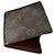Borsa in pelle marrone Louis Vuitton Flore
