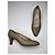 Timeless Beige Lederabsatz von Chanel - Ansicht 2