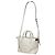 Borsa hobo in pelle bianca Coach Large Scout Bianco