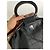 Céline Celine Ring Handtasche aus braunem Lackleder - Ansicht 5