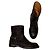 Stivale in pelle nera Gucci Nero