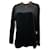 Courreges Courrèges Schwarzes Polyester-Strickwaren und Sweatshirt  - Ansicht 1