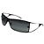 Occhiali da sole in metallo antracite Versace Grigio antracite