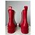 Botas de tobillo de plástico rojo Missoni Roja - vista 4