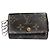 Louis Vuitton Lockme braune Lederhandtasche