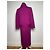 Trench coat de lã roxa Givenchy Roxo - vista 3