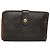 Cartera de cuero marrón Iris de Louis Vuitton Castaño