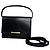 Borsa a mano in pelle nera Givenchy Whip Nero