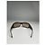 Timeless Gafas de sol de plástico caqui de Chanel - vista 4