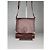 Borsa in pelle bordeaux Cartier Trinity Bordò - vista 2