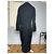 Abrigo trench de algodón negro Jean Paul Gaultier - vista 4