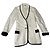 Abrigo de lana blanca Gianni Versace Blanco