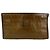 Fendi Baguette Clutch aus braunem Lackleder
