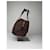 Borsa a mano in cotone marrone Givenchy 4G  - vista 2
