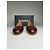 Bailarinas de cuero marrón Burberry Castaño - vista 4