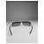 Dunkelgraue Metallsonnenbrille von Dolce & Gabbana Anthrazitgrau - Ansicht 4
